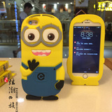 大眼萌 小黄人iphone6S手机壳苹果6plus保护套硅胶软4S/5S防摔5.5