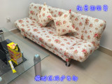 折叠沙发椅 1.8多功能田园小户型组合简易沙发类 布艺小沙发床1.5
