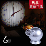 正品热卖OVO第四代创意挂钟LED客厅投影钟夜光钟数字投影时钟表