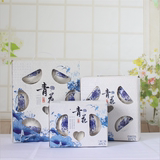 批发周年庆典创意陶瓷碗青花瓷手彩韩式碗餐具套装礼盒装碗勺套装