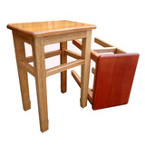 方凳小矮凳餐椅实木家具简约现代木凳子圆凳餐等家用特价包邮