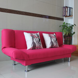 日式小户型可折叠沙发床1.8米1.5 1.2米单人双人简易沙发布艺特价