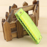 儿童口琴 奥尔夫乐器彩色塑料10孔布鲁斯初学迷你口琴玩具 包邮
