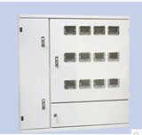 不锈钢电表箱 三开门单箱4.6.810.12.15户电表箱 配电箱 电表箱