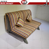多功能双人布艺三折折叠沙发 1.2米 1.4米 1.5米可拆洗外套沙发床