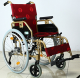 上海精品凤凰轮椅 金凤凰 喷涂光亮土豪金PHW951LQ轮椅 厂家直销