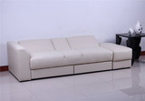 皮艺布艺多功能沙发床宜家小户型带收纳布艺沙发组合可折叠沙发床