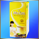 韩国原装正品进口maxim麦馨摩卡三合一速溶咖啡240g/盒装