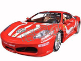 美国代购 汽车模型 红色法拉利F430 1/24铸模26009 BBURAGO车模型