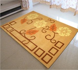 简约现代高档时尚加厚手工腈纶地毯客厅卧室茶几床边飘窗地毯定制