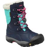 美国直邮KEEN/客恩 B1653T童靴女童冬季保暖系带高筒靴雪地靴