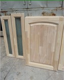 橡胶木橱柜门定制，白坯实木橱柜门，橡胶木衣柜门，实木厨柜门