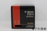 箱说全 sigma EX 17-35 2.8-4 宾得口 佳能口 二手镜头 超广角