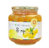 【一瓶包邮】 韩国原装进口1000g 全南蜂蜜柚子茶1kg 新鲜现货