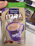 法国代购  MaxwellHouse麦斯威尔 卡布奇诺咖啡 法式焦糖口味