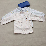 三木比迪正品冬季婴童保暖舒适内衣宝宝罗纹领全开保暖衫 SM9085