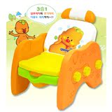 韩国正品进口 啵啵尼洗头椅坐便器马桶一体化男女宝宝专用小马桶