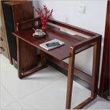 现代简约小户型实木电脑桌简易折叠桌台式桌家用写字台书桌学习桌