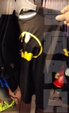 安德玛uaunderarmour超级英雄新款蝙蝠侠gym运动健身速干压缩短袖