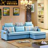 小型沙发套装组合客厅简易沙发三人四人沙发布艺沙发小户型组装