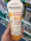 加拿大代购 Aveeno 燕麦长效防晒霜 SPF30 孕妇敏感肌肤可用