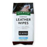 Oakwood汽车皮革清洁护理湿巾 抽取式 使用方便