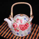景德镇陶瓷茶具水壶 精品单壶茶壶大号陶瓷大号茶壶 特价900毫升