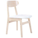 杰尼特 实木餐椅子餐厅餐桌椅咖啡椅 靠背椅皮座椅木椅子家用 601