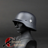 森哥 1:6 兵人 TC 二战德军 金属M35厚头盔 无盔衬 模型