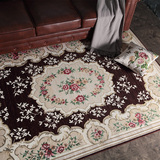 欧式高端地毯客厅 卧室沙发满铺 地毯美式茶几地毯地中海卧室地毯
