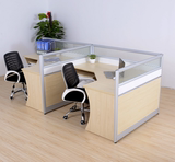 办公家具 二手办公桌椅员工桌组合 二手屏风工作位 职员电脑桌