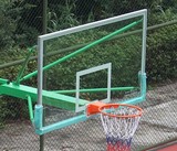 成人标准篮球架钢化玻璃篮板户外高档比赛篮球架钢化玻璃复合篮板