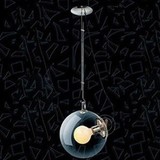 肥皂泡吊灯透明玻璃圆球吊灯简约创意个性卧室餐厅客厅书房吊灯