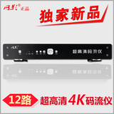 网影厂家直销4K码流仪超高清播放器HDMI输入12路高清分配器一体机