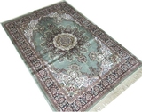 新疆和田机织丝毯 门垫卧式客厅 地毯 7毫米厚