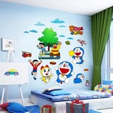 可爱卡通幼儿园儿童房墙贴卧室浪漫客厅可移除不伤墙墙纸贴画贴花