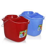 包邮塑料加厚带轮地拖地桶挤水桶清洁桶拖把桶擦地桶拧水桶洗地桶