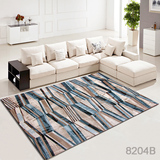 客厅地毯 现代简约时尚沙发简欧北欧美式卧室茶几垫抽象图案地毯