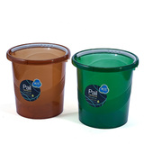 茶花手提塑料桶加厚装水桶大食品级家用桶蓄水桶洗衣桶大号储水桶