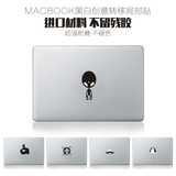 苹果笔记本Mac Air Pro 11 13 15 Retina logo保护贴膜 个性贴纸