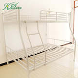 低床子母床金属铁床上下床新款广东省双层铁艺床母子床铁架床高
