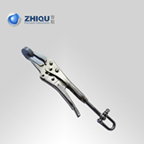 智取ZQ-H10圆盘大力钳夹具 推拉力计夹具 缝口拉力钳 布缝拉力钳