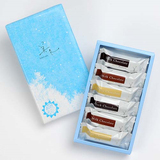 现货 日本北海道白色恋人期间限定美冬巧克力威化饼干6枚入