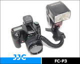 JJC正品 FC-P3 闪光灯离机线 适用宾得Pentax单反数码相机闪光灯