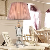 奢华高档欧式水晶台灯卧室床头客厅浪漫温馨婚房装饰台灯LEd包邮