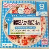 日本Wakodo/和光堂婴幼儿辅食鲷鱼蔬菜烩便当80g*2包 9个月+ 现货