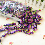 俄罗斯进口紫皮糖巧克力果仁夹心太妃糖KPOKAHT酥糖喜糖零食250g