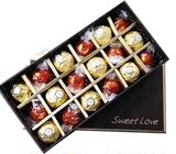 情人节七夕创意礼物瑞士莲费列罗巧克力礼盒装 七夕节送女友礼物