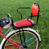 电动自行车儿童座椅后置小孩学生宝宝安全后坐加厚长夹棉雨棚防风