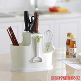 塑料菜刀架厨具挂壁厨房用品用具多功能刀架刀座收纳筷子筒壁挂